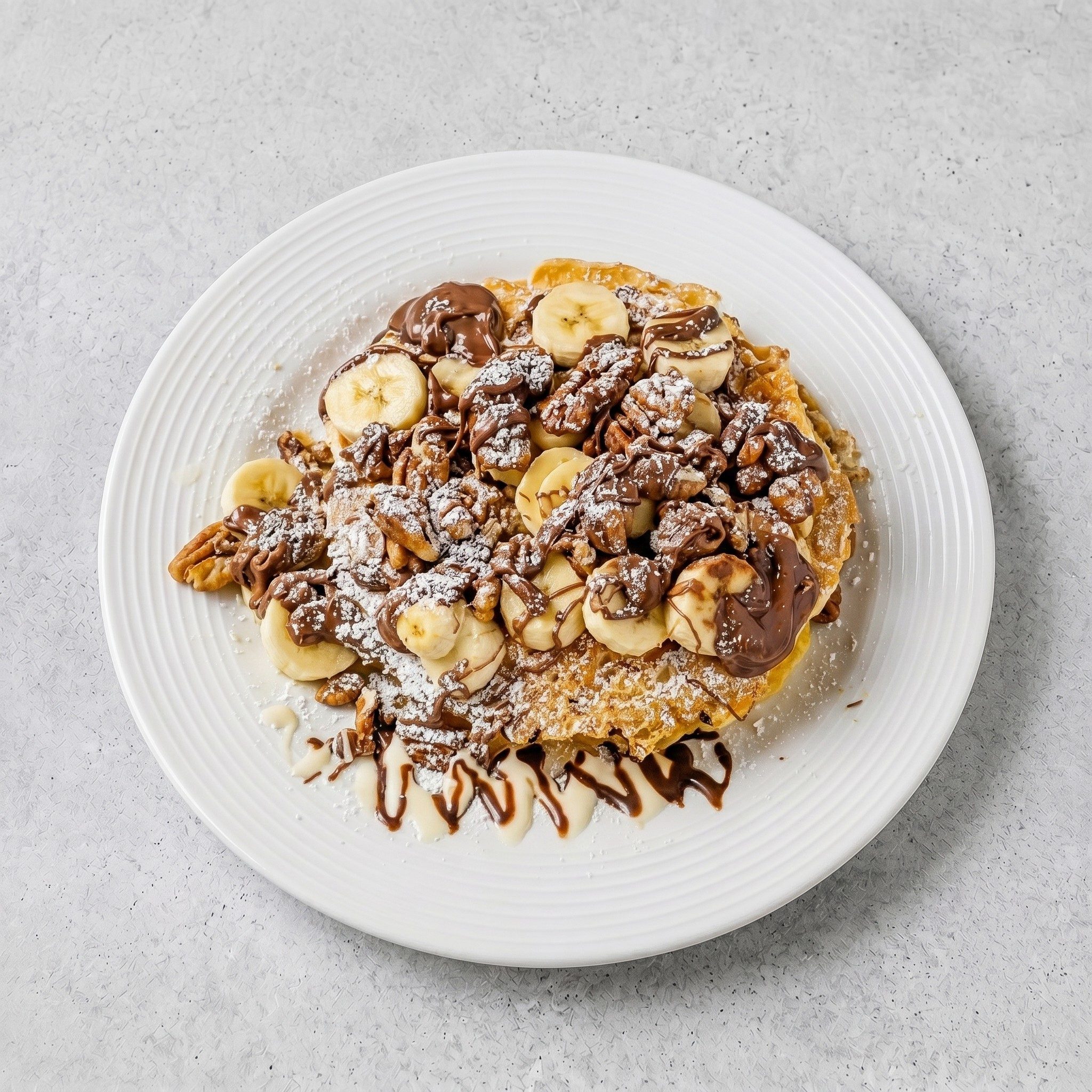 Banana Nut Pancakes.