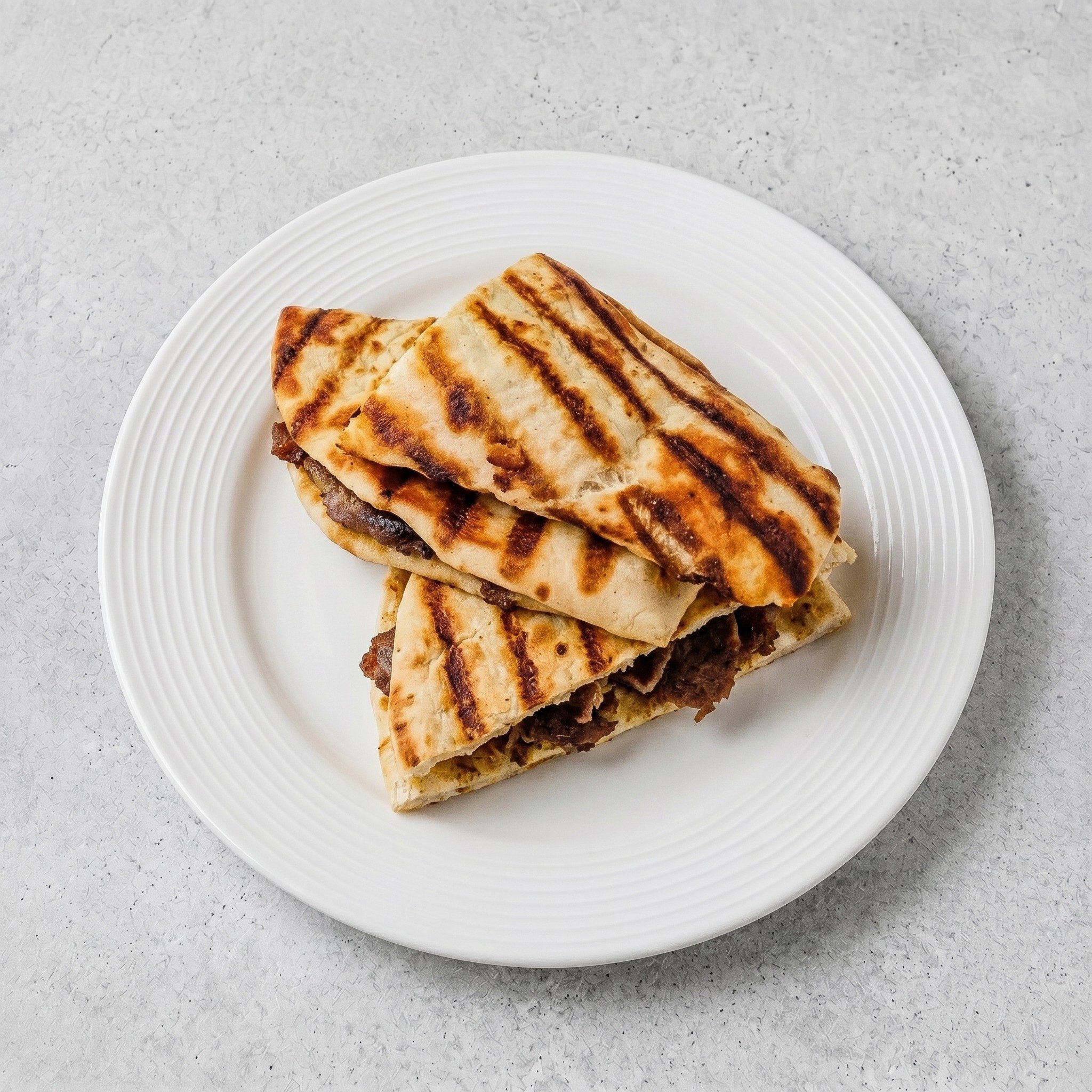 Steak and Cheese Panini.