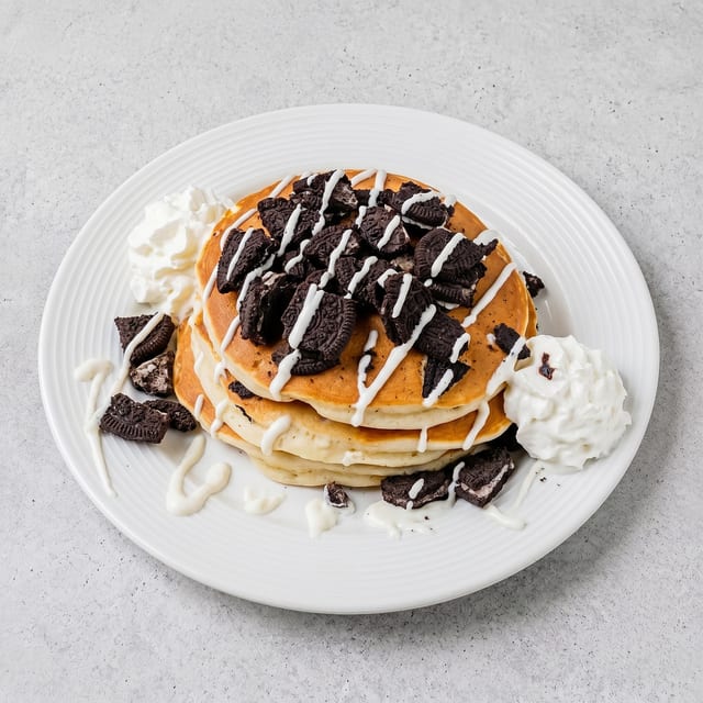 Oreo Pancakes.