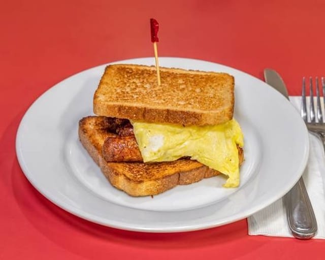Egg with Turkey Sausage Sandwich.