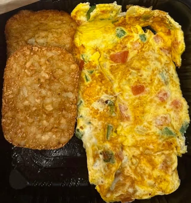 Veggie Omelette.
